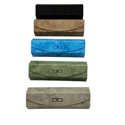 Sleek Foldable Eyeglass Case Triangle Sunglasses Case Fashionable