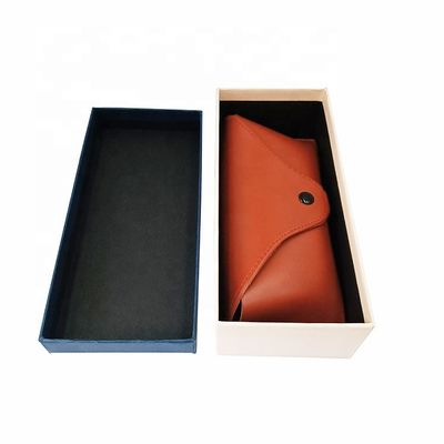 Durable Soft Leather Spectacle Cases And Paper Box For Girls  Scratchproof
